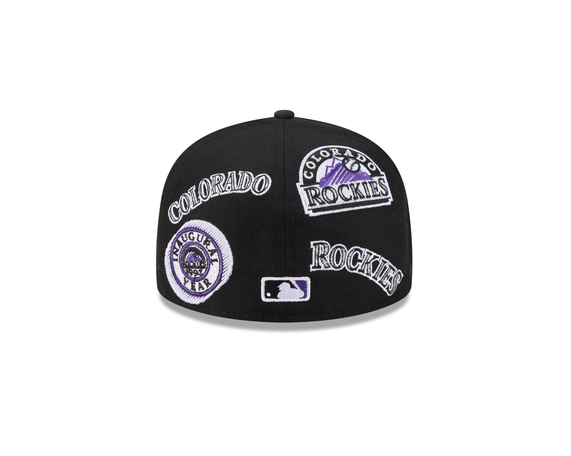 Colorado Rockies MLB All Over Patch 59FIFTY Fitted New Era Official Team Hat Sports Fan Cap Official NFL Team Hat Football Fan Cap