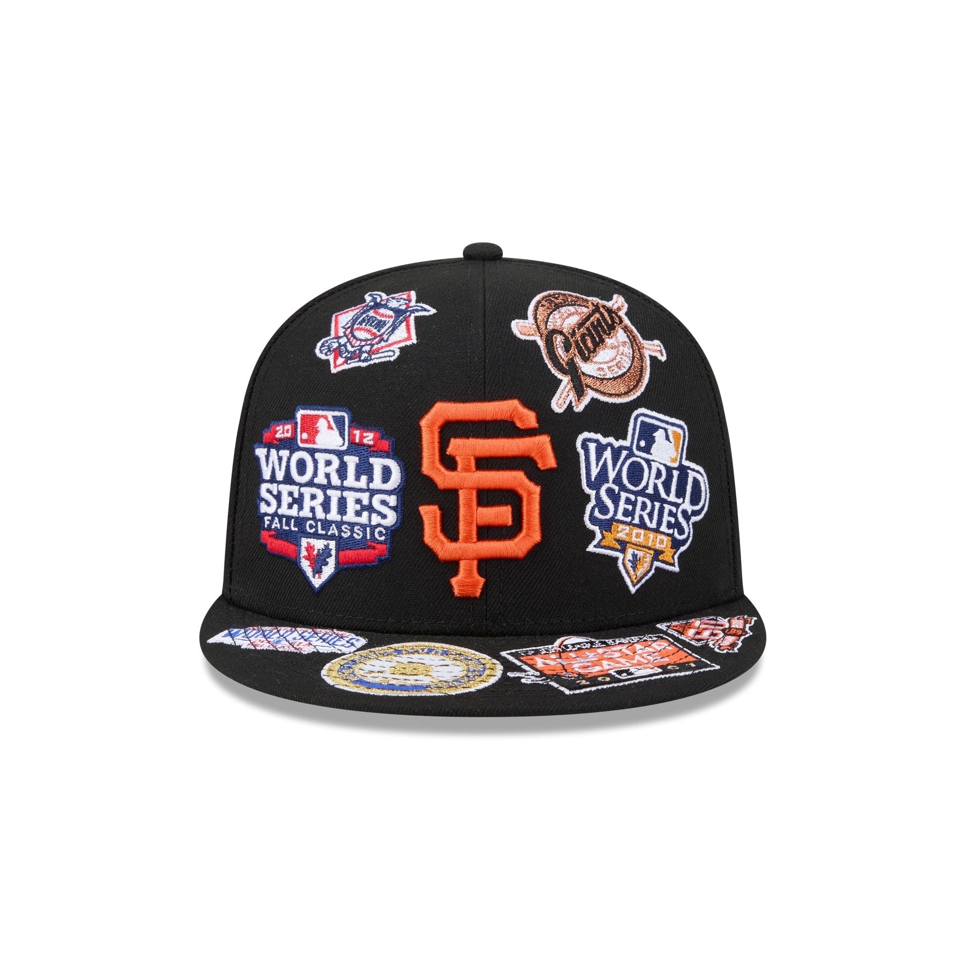 San Francisco Giants MLB All Over Patch 59FIFTY Fitted New Era Official Team Hat Sports Fan Cap Official NFL Team Hat Football Fan Cap