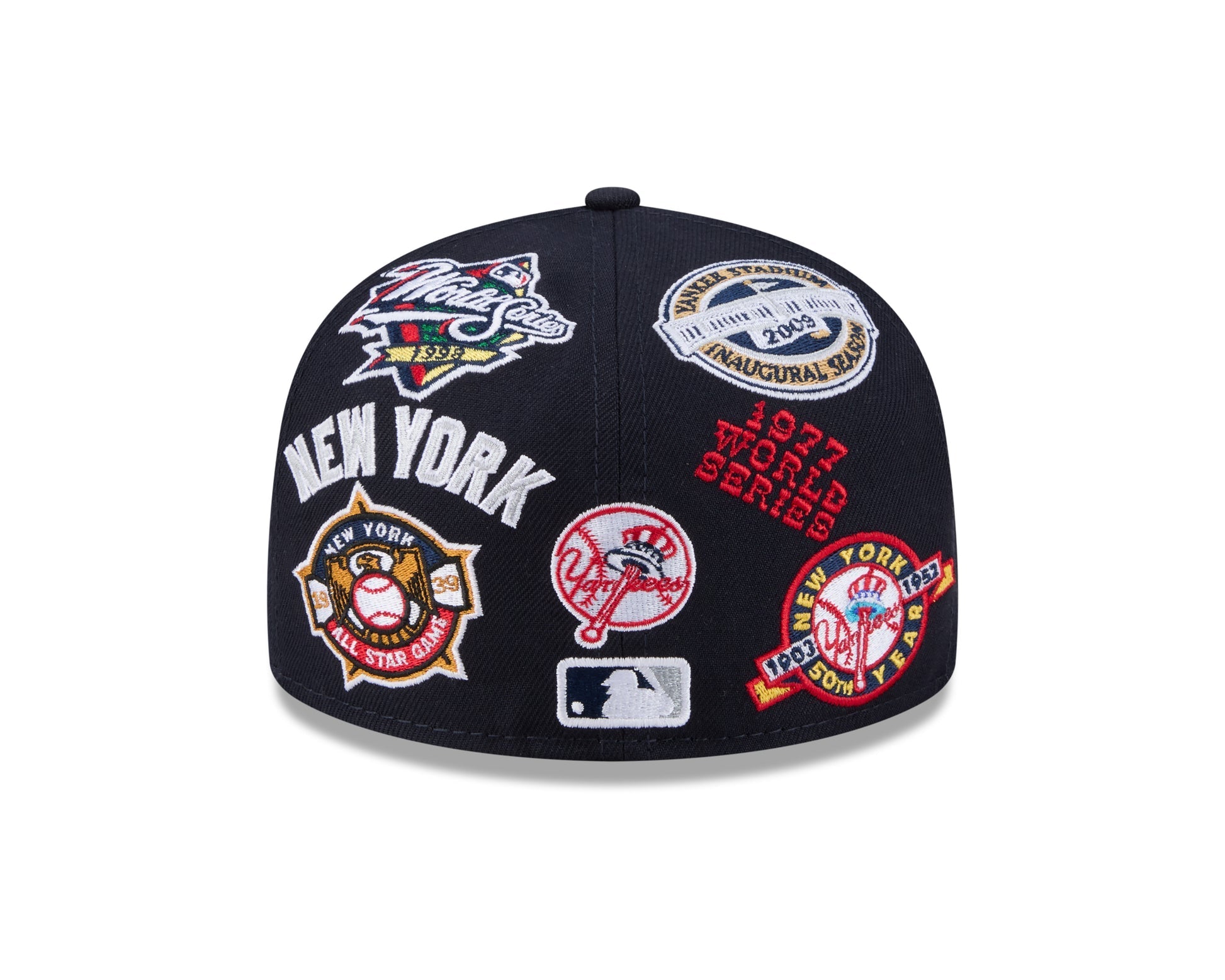 New York Yankees MLB All Over Patch 59FIFTY New Era Official Team Hat Sports Fan Cap Official NFL Team Hat Football Fan Cap