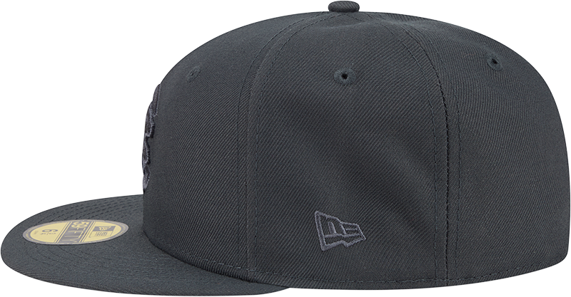 Chicago Cubs Storm Gray Walking Bear Logo 59FIFTY Fitted Cap By New Era Official Team Hat Sports Fan Cap Official NFL Team Hat Football Fan Cap