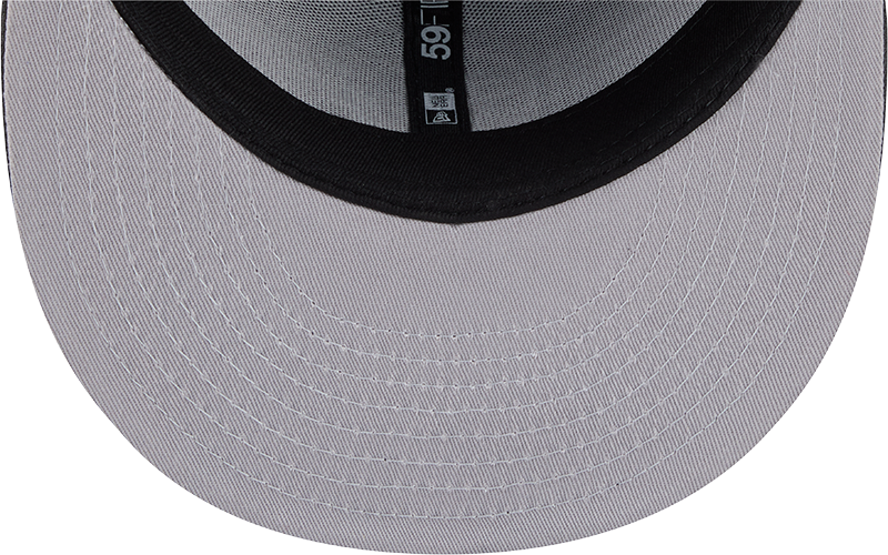 Chicago Cubs Storm Gray Walking Bear Logo 59FIFTY Fitted Cap By New Era Official Team Hat Sports Fan Cap Official NFL Team Hat Football Fan Cap