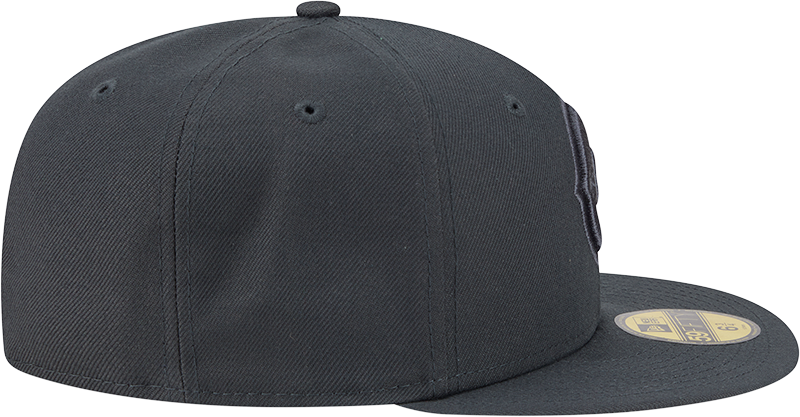 Chicago Cubs Storm Gray 2nd Alternate Logo 59FIFTY Fitted Cap By New Era Official Team Hat Sports Fan Cap Official NFL Team Hat Football Fan Cap