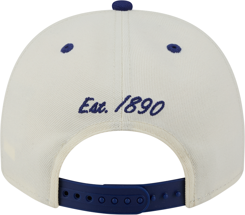 Los Angeles Dodgers New Era Arched Ivory A-Frame 9FIFTY Snapback Hat Official Team Hat Sports Fan Cap Official NFL Team Hat Football Fan Cap