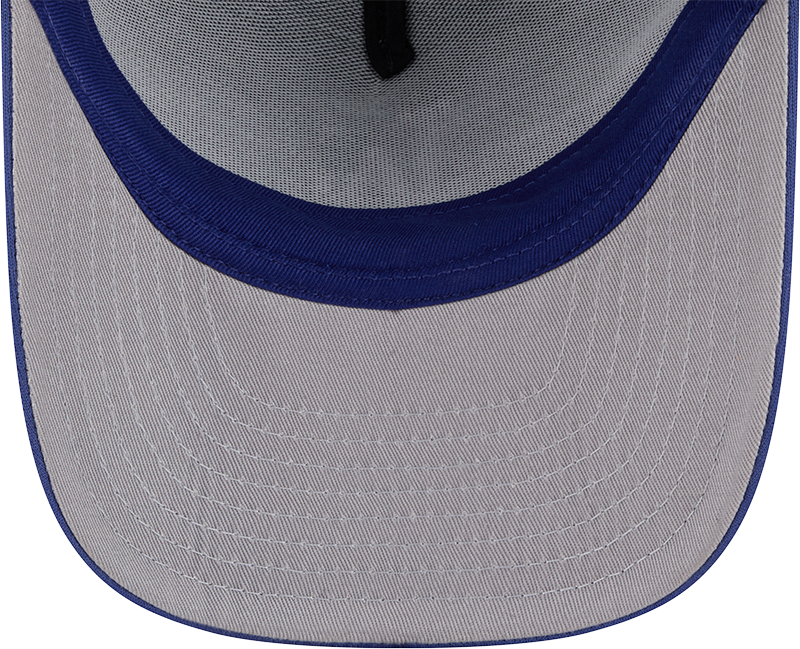 Los Angeles Dodgers New Era Blue Worn A-Frame 9FIFTY Trucker Snapback Hat Official Team Hat Sports Fan Cap Official NFL Team Hat Football Fan Cap