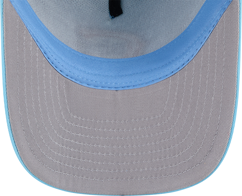 Chicago Cubs New Era Blue Worn A-Frame 9FIFTY Trucker Snapback Hat Official Team Hat Sports Fan Cap Official NFL Team Hat Football Fan Cap