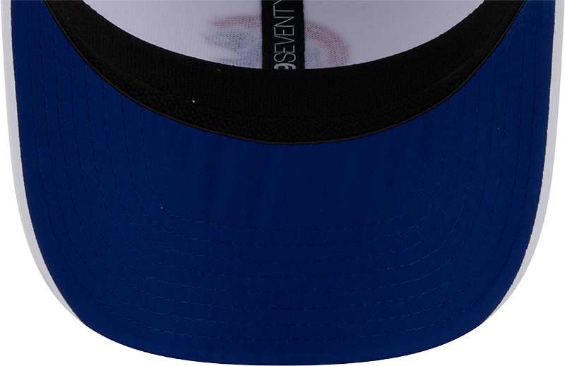 Chicago Cubs New Era White Sport Rope 9SEVENTY Stretch Snap Adjustable Hat-Walking Bear Official Team Hat Sports Fan Cap Official NFL Team Hat