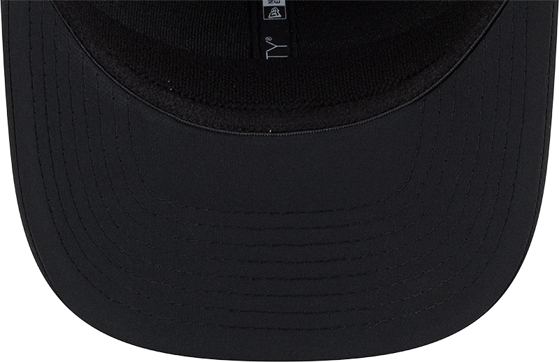 Chicago Cubs New Era Black Bullseye Sport Rope 9SEVENTY Stretch Snap Adjustable Hat Official Team Hat Sports Fan Cap Official NFL Team Hat Football