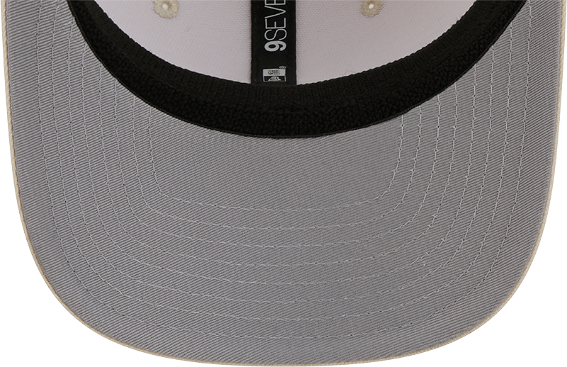 Men s Los Angeles Dodgers New Era Light Beige Color Pack 9SEVENTY Trucker Adjustable Hat Official Team Hat Sports Fan Cap Official NFL Team Hat