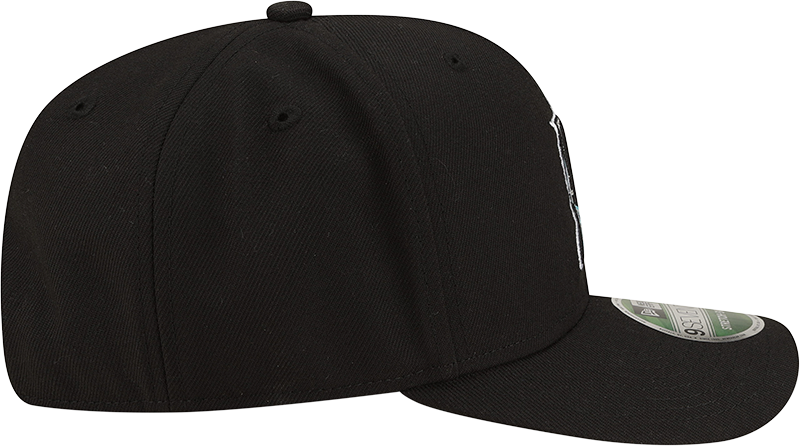 Florida Marlins Cooperstown New Era Black 9SEVENTY Adjustable Hat Official Team Hat Sports Fan Cap Official NFL Team Hat Football Fan Cap