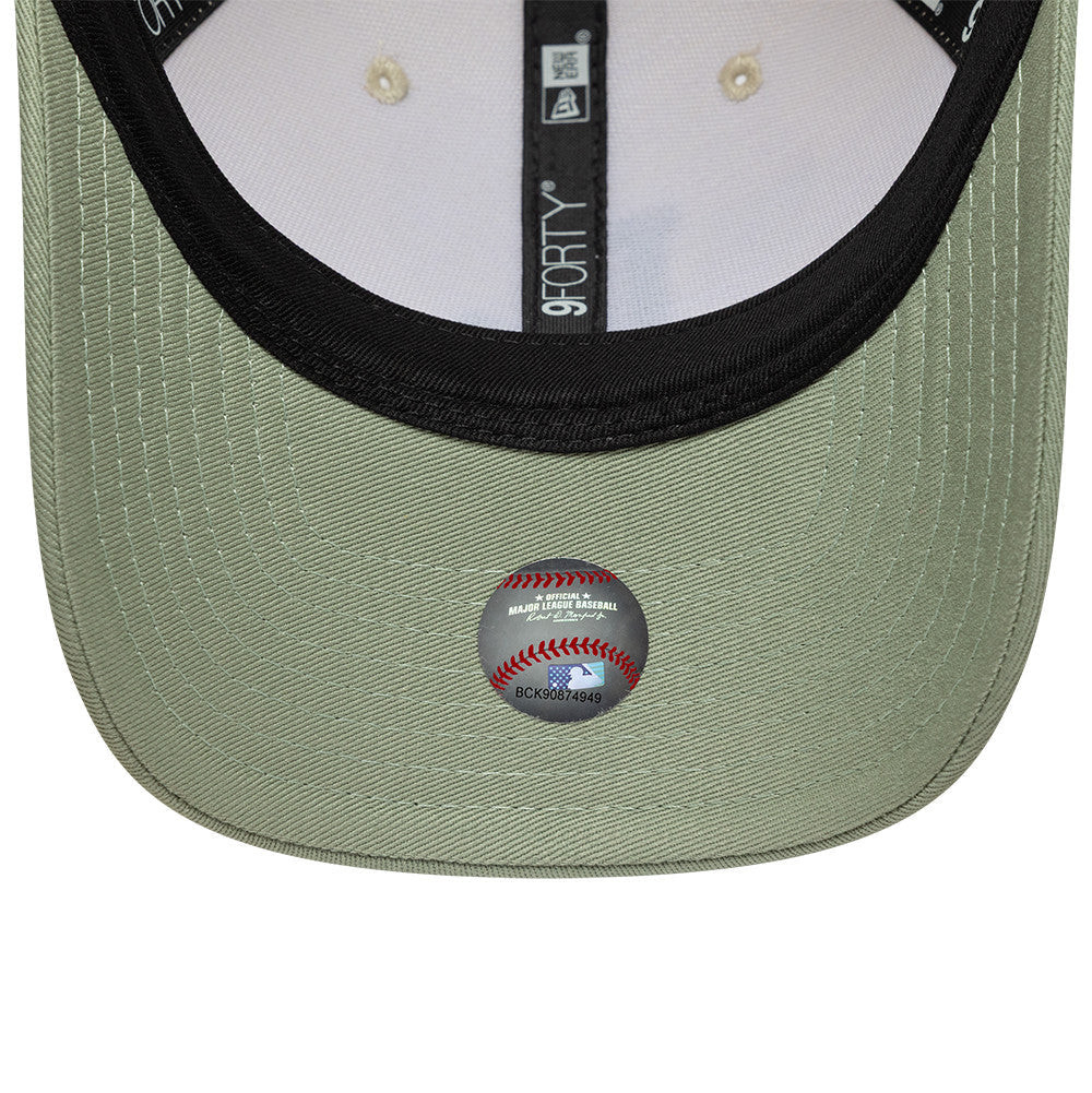 Los Angeles Dodgers MLB 9FORTY M-Crown New Era Cream Green Official Team Hat Sports Fan Cap Official NFL Team Hat Football Fan Cap