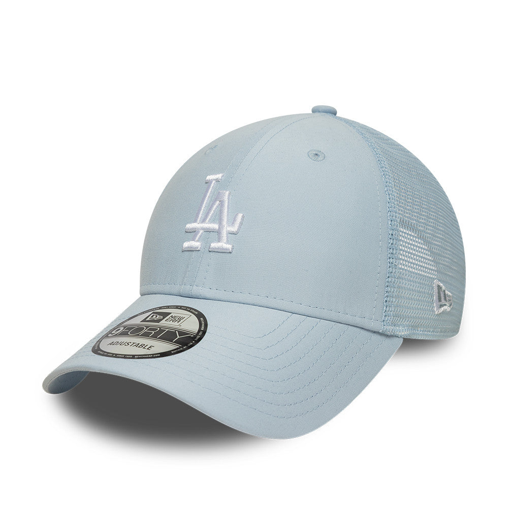 Los Angeles Dodgers MLB Homefield 9FORTY Snapback Trucker Light Blue Official Team Hat Sports Fan Cap Official NFL Team Hat Football Fan Cap