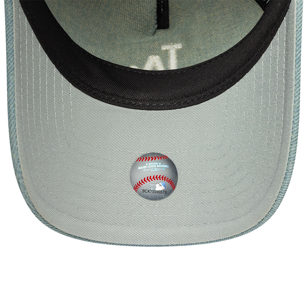 Los Angeles Dodgers MLB Womens Aframe 9Twenty Strapback New Era Denim Official Team Hat Sports Fan Cap Official NFL Team Hat Football Fan Cap