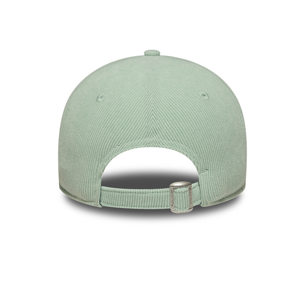 New York Yankees MLB Mini Cord 9FORTY Women Strapback New Era Sage Green Official Team Hat Sports Fan Cap Official NFL Team Hat Football Fan Cap