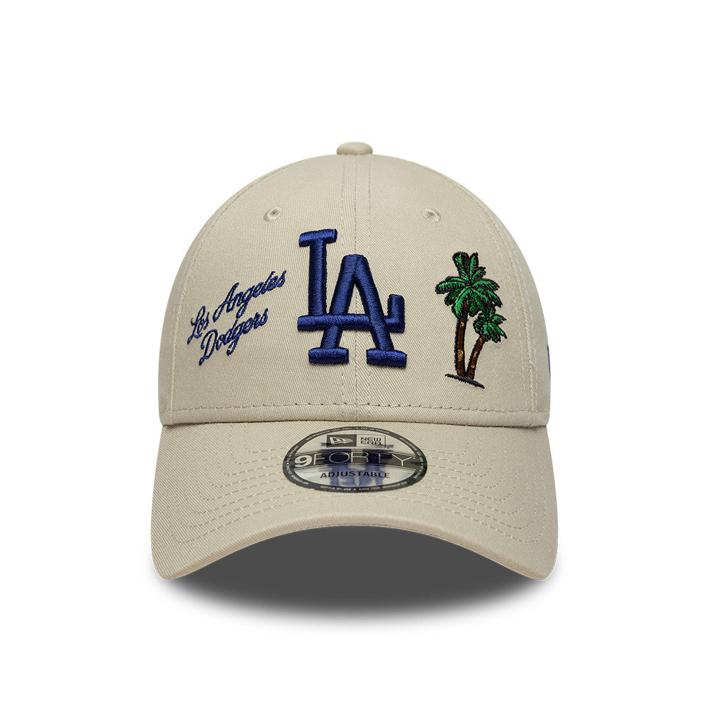 Los Angeles Dodgers MLB City Icon 9FORTY Strapback New Era Official Team Hat Sports Fan Cap Official NFL Team Hat Football Fan Cap