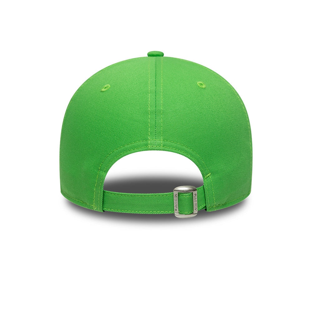 Los Angeles Dodgers MLB League Essential 9FORTY Strapback New Era Green White Official Team Hat Sports Fan Cap Official NFL Team Hat Football Fan Cap