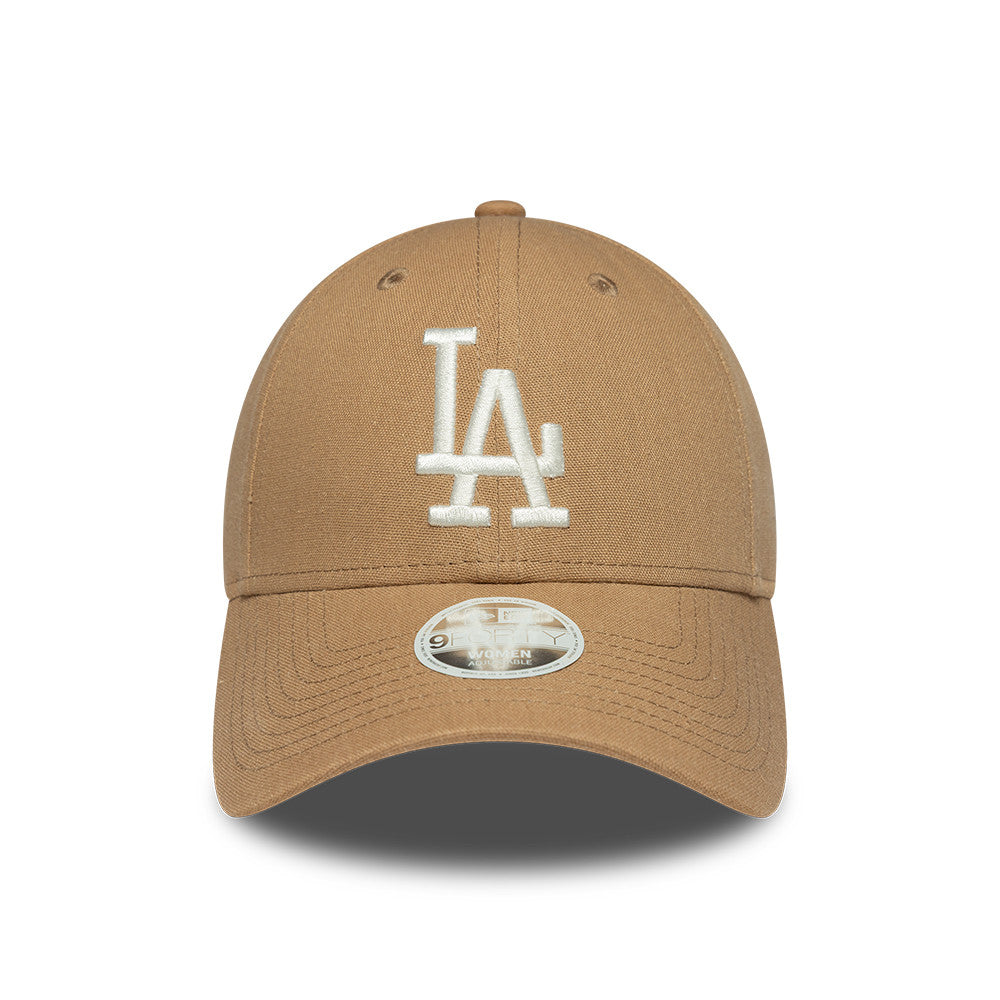 Los Angeles Dodgers MLB Linnen 9FORTY Women Strapback Snapback New Era Official Team Hat Sports Fan Cap Official NFL Team Hat Football Fan Cap