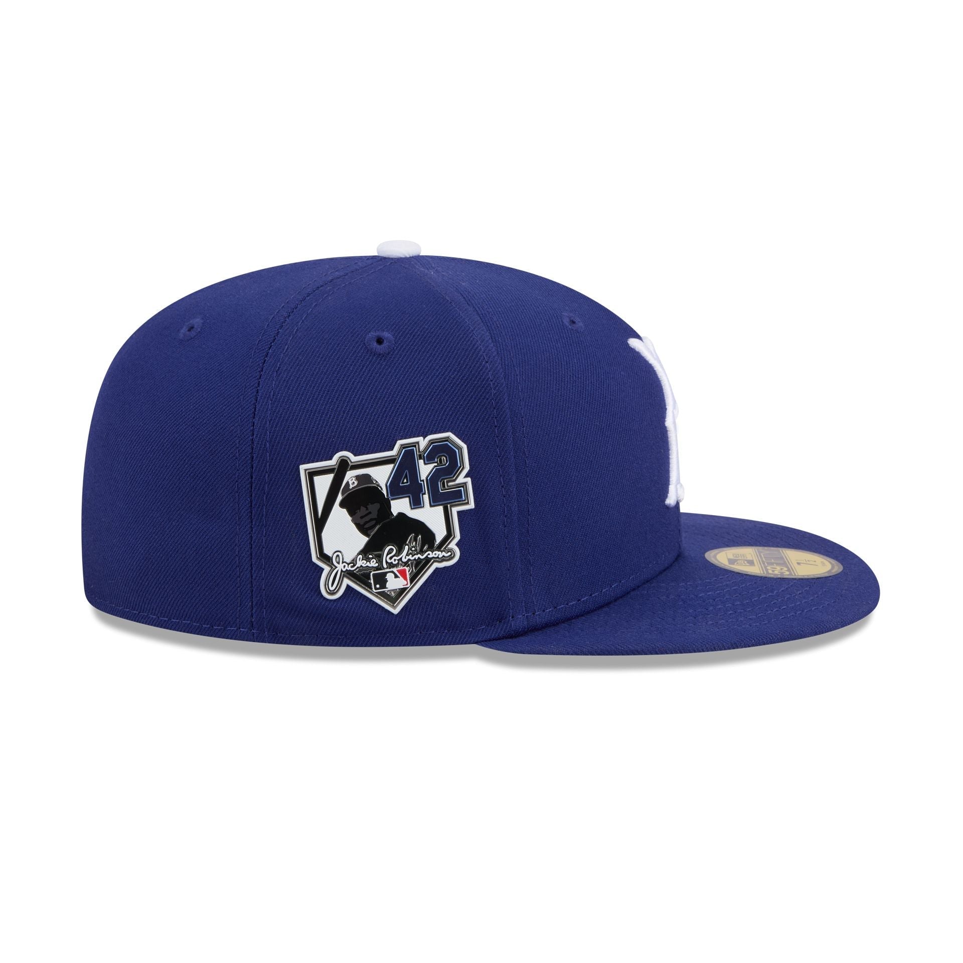 Brooklyn Dodgers Jackie Robinson Day 2026 MLB 59FIFTY New Era Blue Official Team Hat Sports Fan Cap Official NFL Team Hat Football Fan Cap