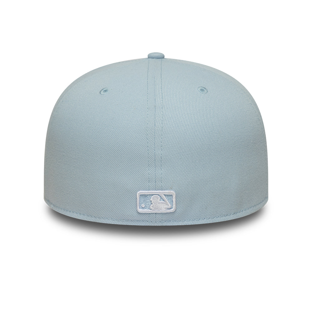 Los Angeles Dodgers MLB City Icon 59FIFTY Fitted New Era Sky Blue Official Team Hat Sports Fan Cap Official NFL Team Hat Football Fan Cap