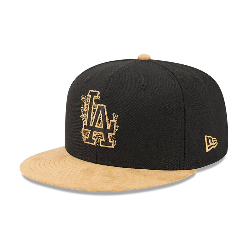 Los Angeles Dodgers MLB 5950Day New Era Black Gold Official Team Hat Sports Fan Cap Official NFL Team Hat Football Fan Cap