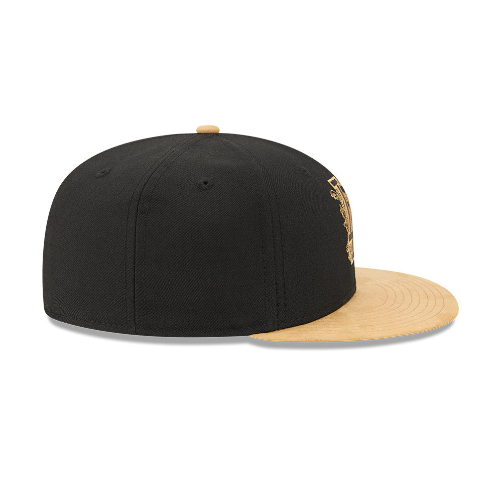 Los Angeles Dodgers MLB 5950Day New Era Black Gold Official Team Hat Sports Fan Cap Official NFL Team Hat Football Fan Cap