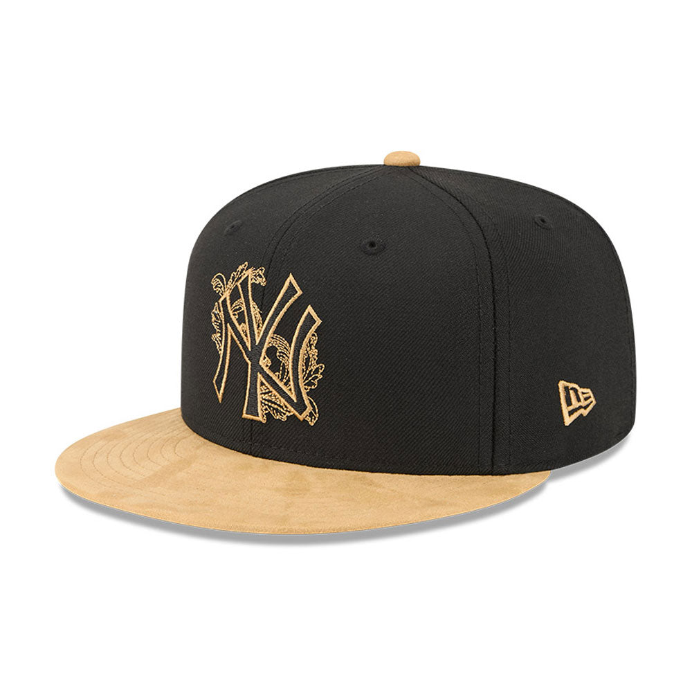 New York Yankees MLB 5950Day New Era Black Gold Official Team Hat Sports Fan Cap Official NFL Team Hat Football Fan Cap