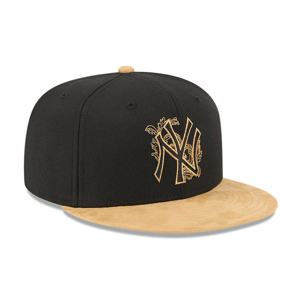 New York Yankees MLB 5950Day New Era Black Gold Official Team Hat Sports Fan Cap Official NFL Team Hat Football Fan Cap