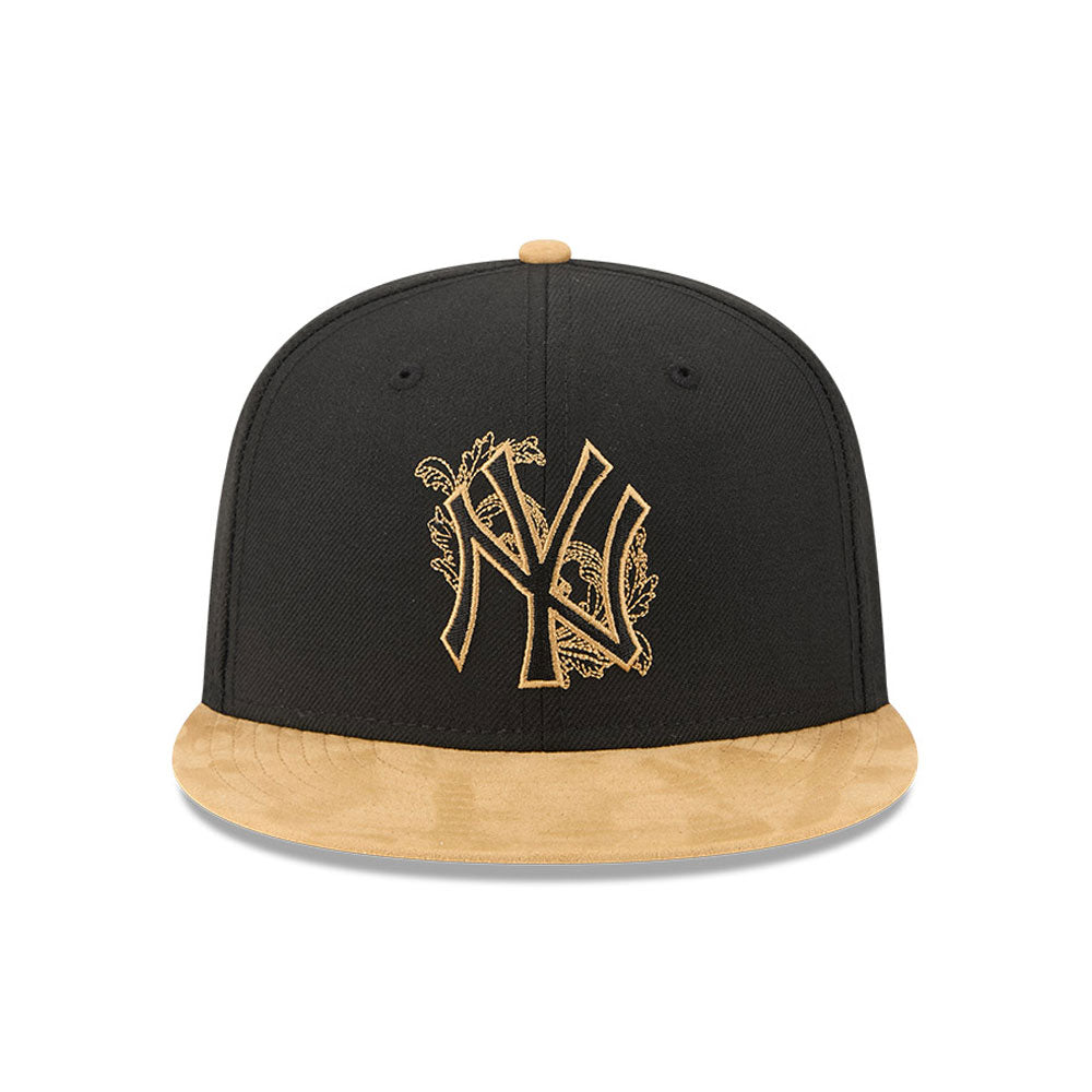 New York Yankees MLB 5950Day New Era Black Gold Official Team Hat Sports Fan Cap Official NFL Team Hat Football Fan Cap