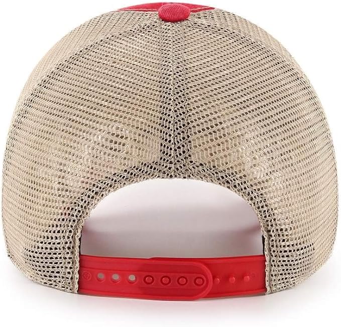 Men s 47 Brand St Louis Cardinals Flagship Wash MVP Structured Hat Official Team Hat Sports Fan Cap Official NFL Team Hat Football Fan Cap