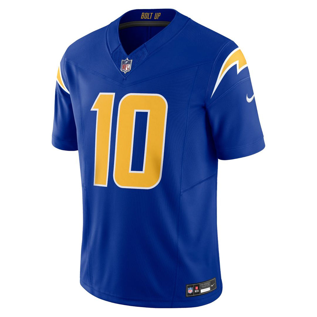 Justin Herbert Los Angeles Chargers Nike Vapor F.U.S.E. Limited Jersey - White
