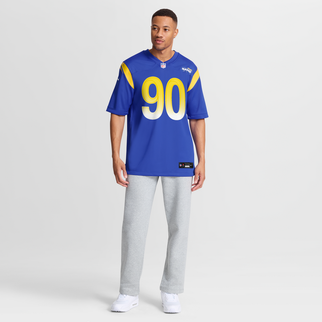 Earnest Brown IV Los Angeles Rams Nike Team Game Jersey -  Royal