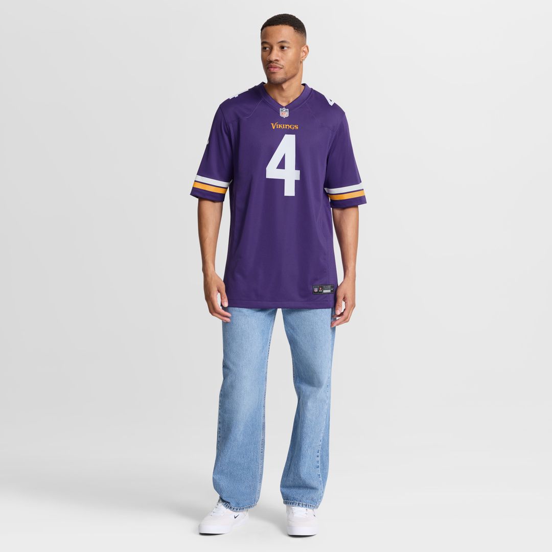 Myles Price Minnesota Vikings Nike Team Game Jersey -  Purple