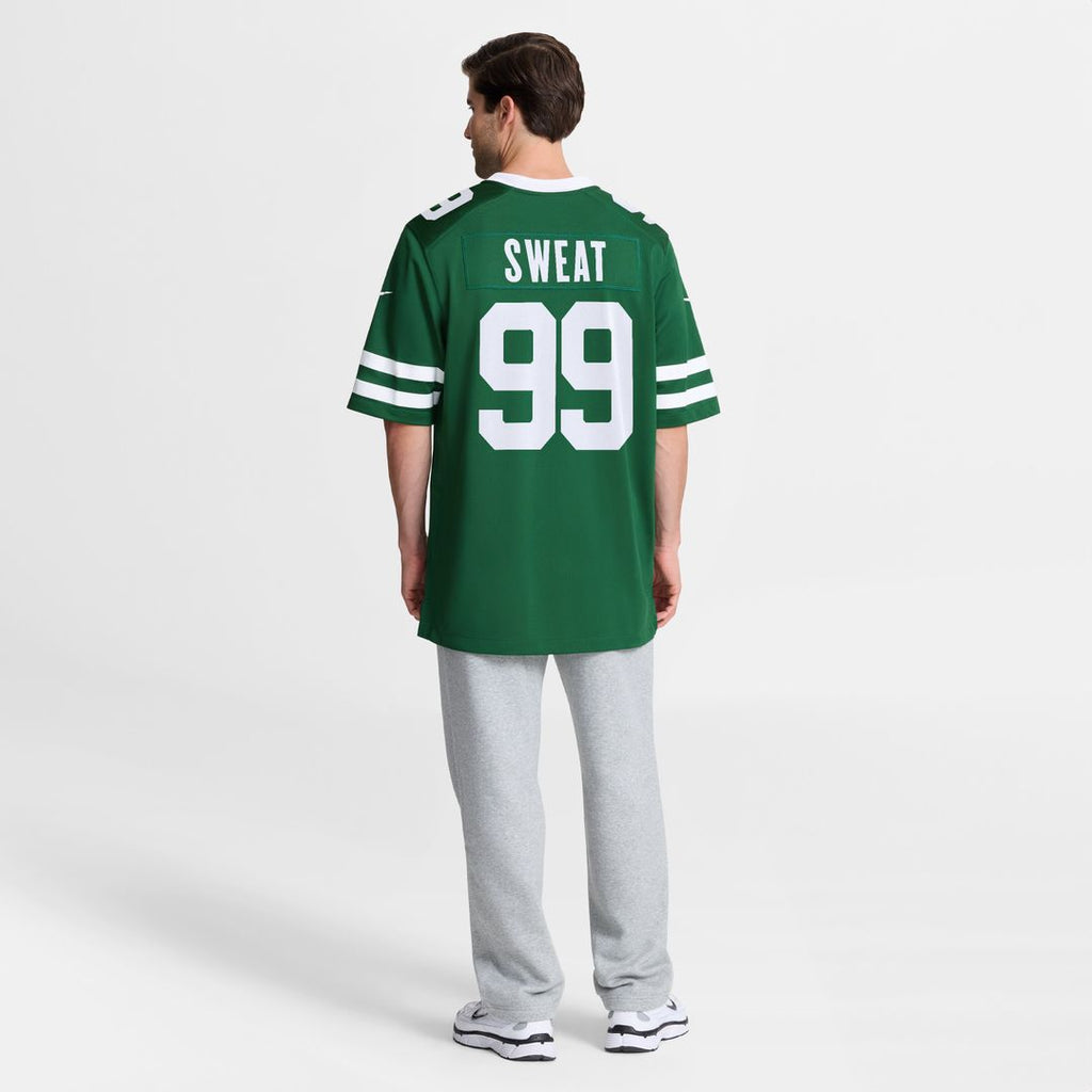 T'Vondre Sweat New York Jets Nike Team Game Jersey - Legacy Green
