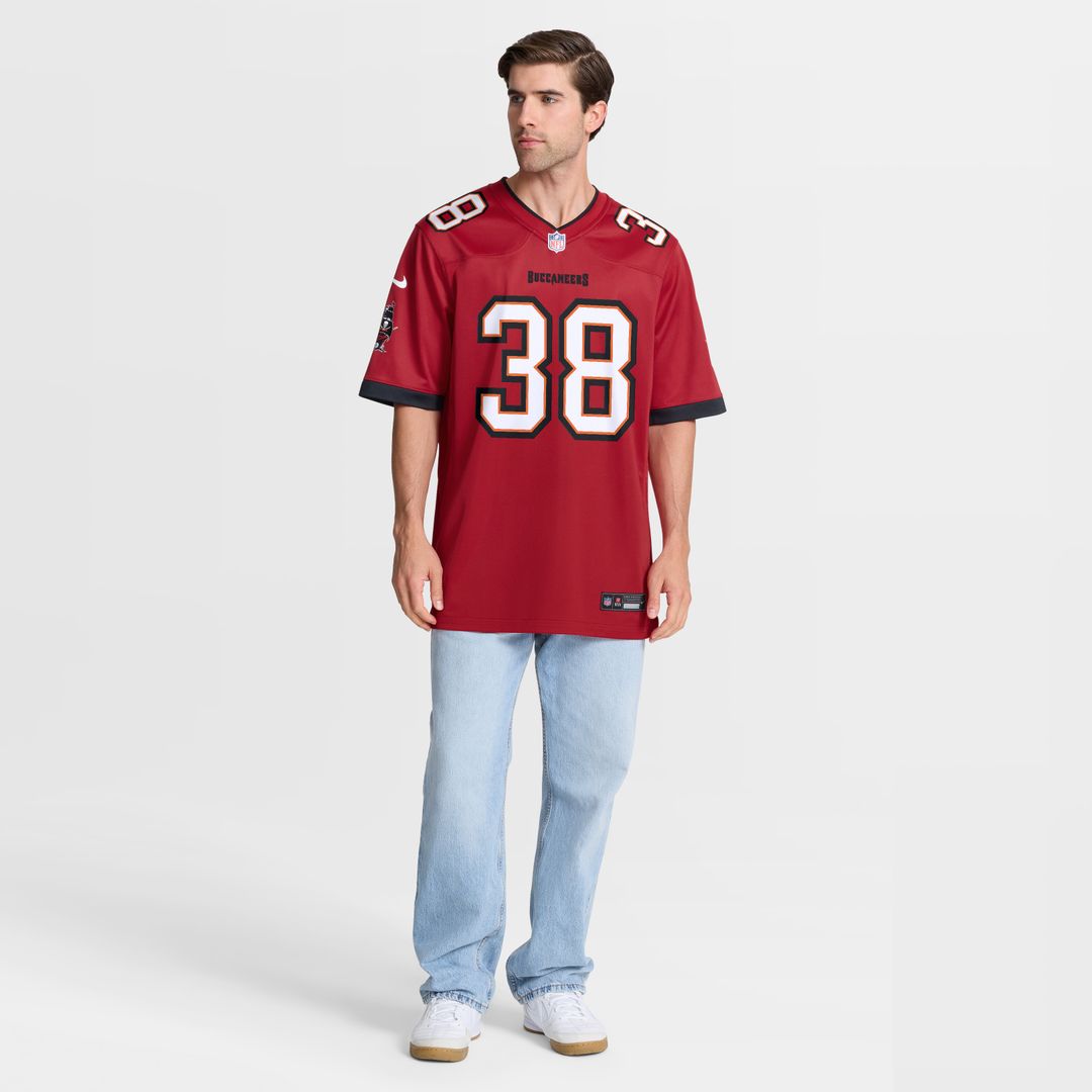 Rashad Wisdom Tampa Bay Buccaneers Nike Team Game Jersey -  Red