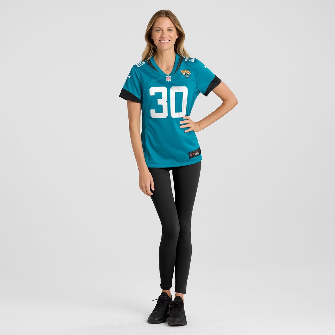 Montaric Brown Jacksonville Jaguars Nike Women's Game Player Jersey - Teal