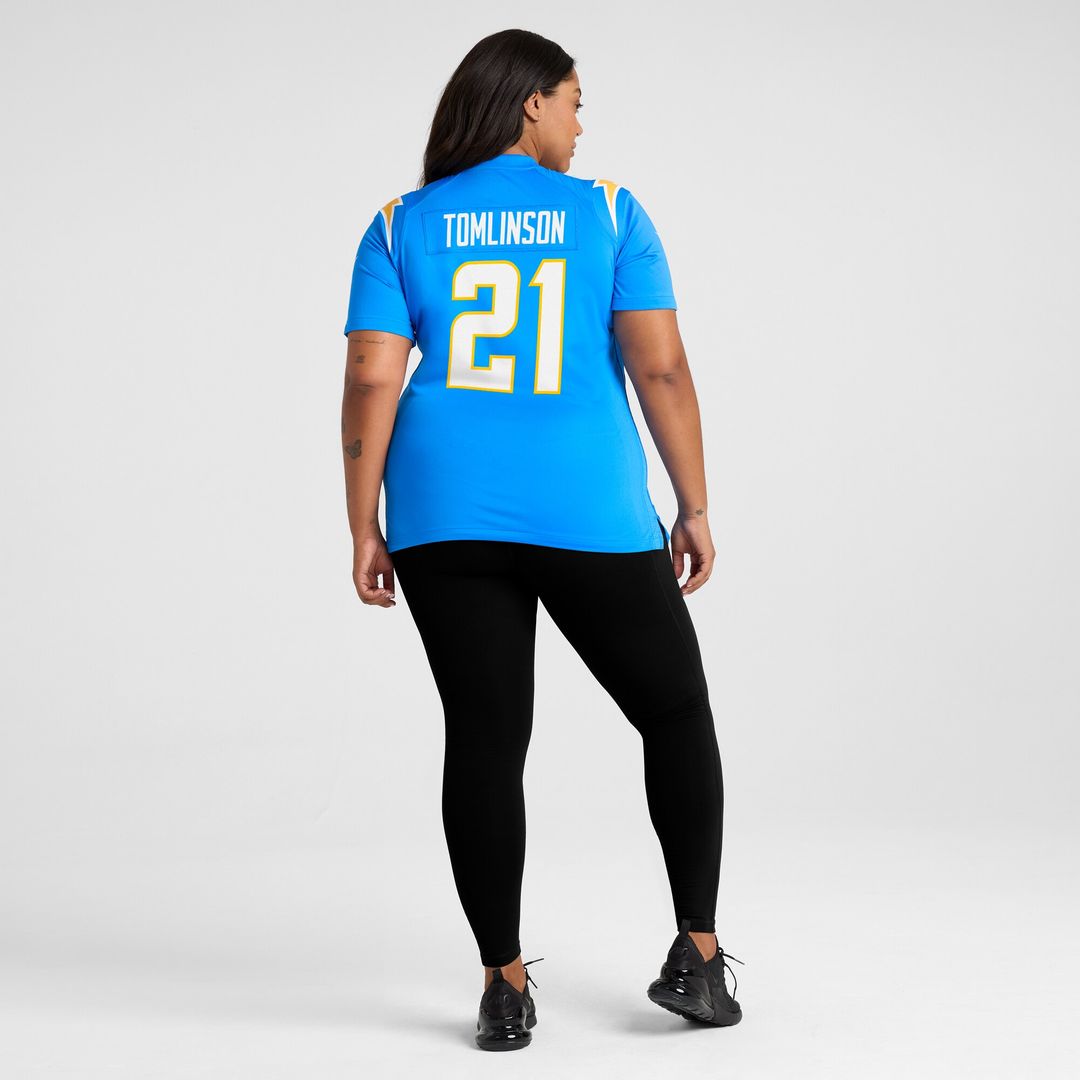 LaDainian Tomlinson Los Angeles Chargers Nike Women's Game Retired Player Jersey - Powder Blue