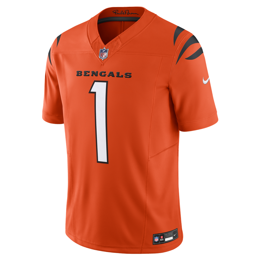 Ja'Marr Chase Cincinnati Bengals Nike Vapor F.U.S.E. Limited Jersey - Black