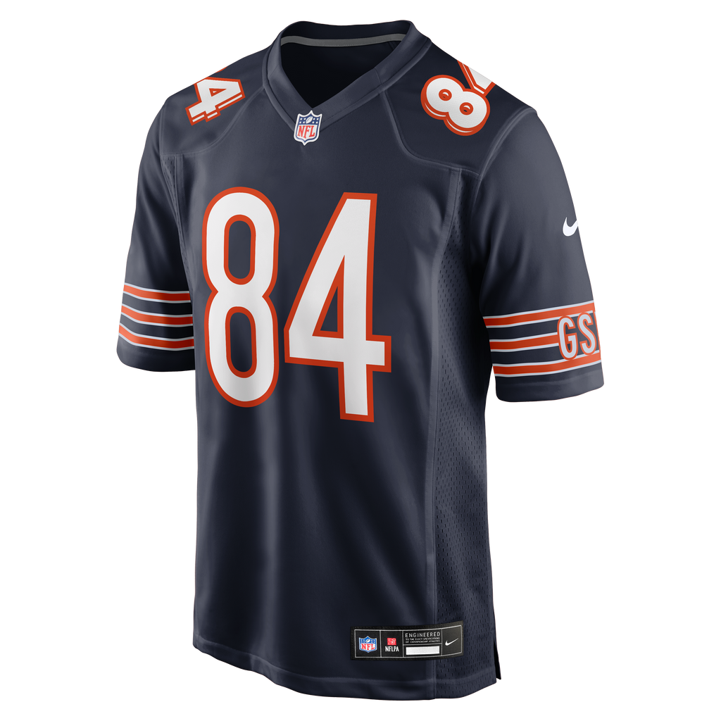 Men's Chicago Bears Colston Loveland Nike Navy Team Color Game Jersey