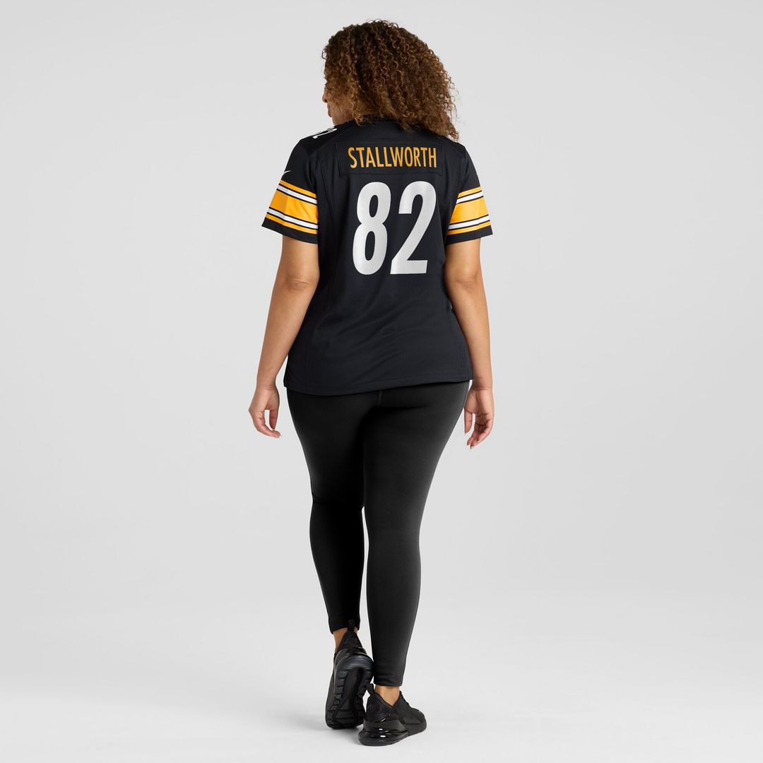 John Stallworth Pittsburgh Steelers Nike Women's Retired Player Jersey - Black