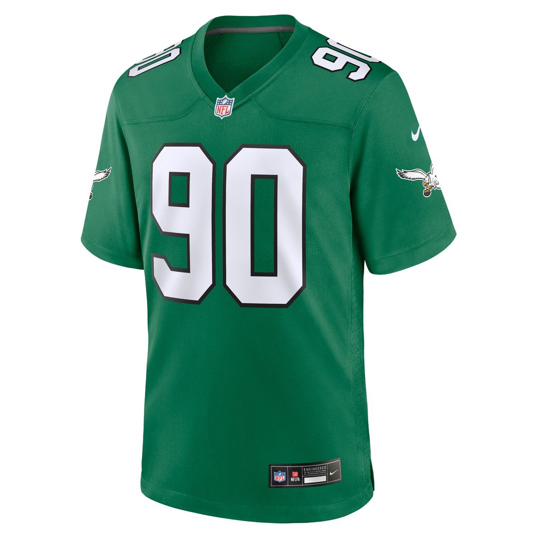 Jordan Davis Philadelphia Eagles Nike Team Game Jersey -  Midnight Green