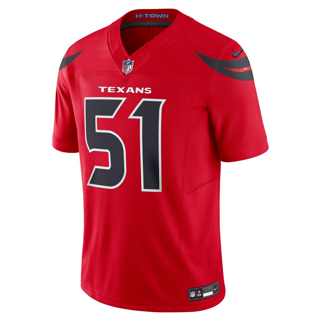 Will Anderson Jr. Houston Texans Nike Vapor F.U.S.E. Limited Jersey - White
