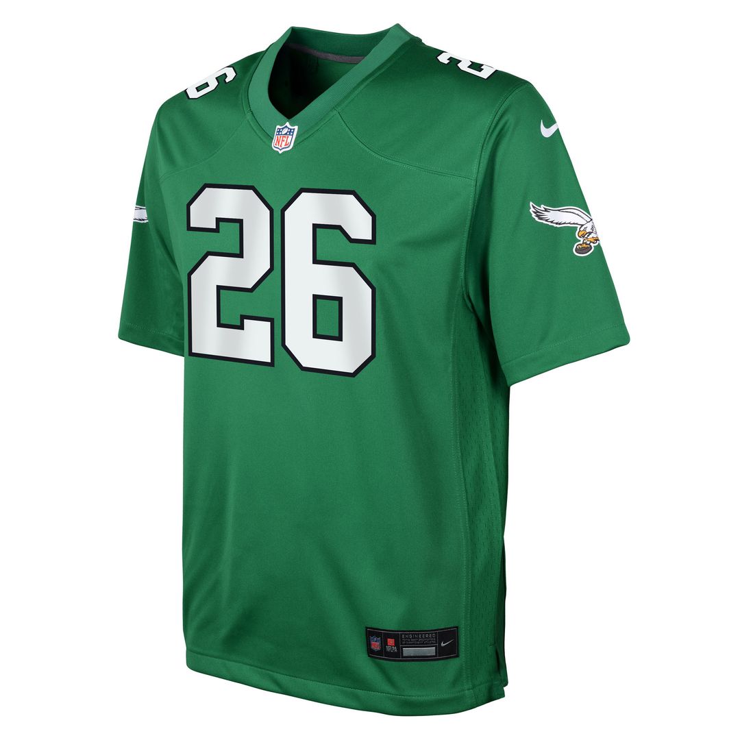 Saquon Barkley Philadelphia Eagles Nike Youth Game Jersey - Green