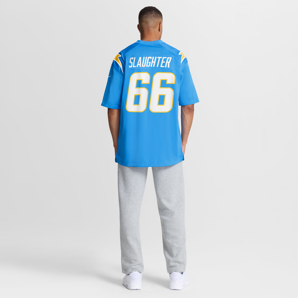 Jake Slaughter Los Angeles Chargers Nike Team Game Jersey - Powder Blue