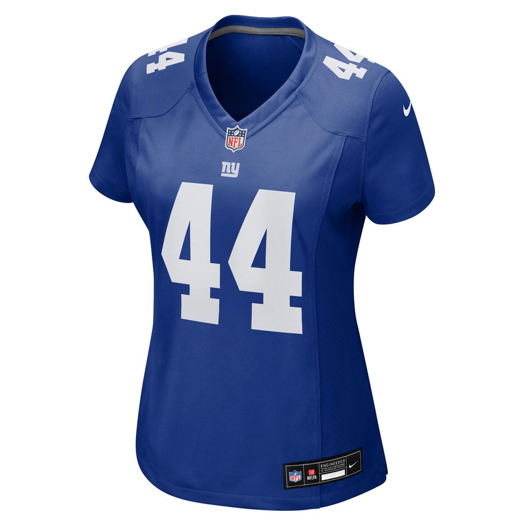 Cam Skattebo New York Giants Nike Women's Team Game Player Jersey - Royal