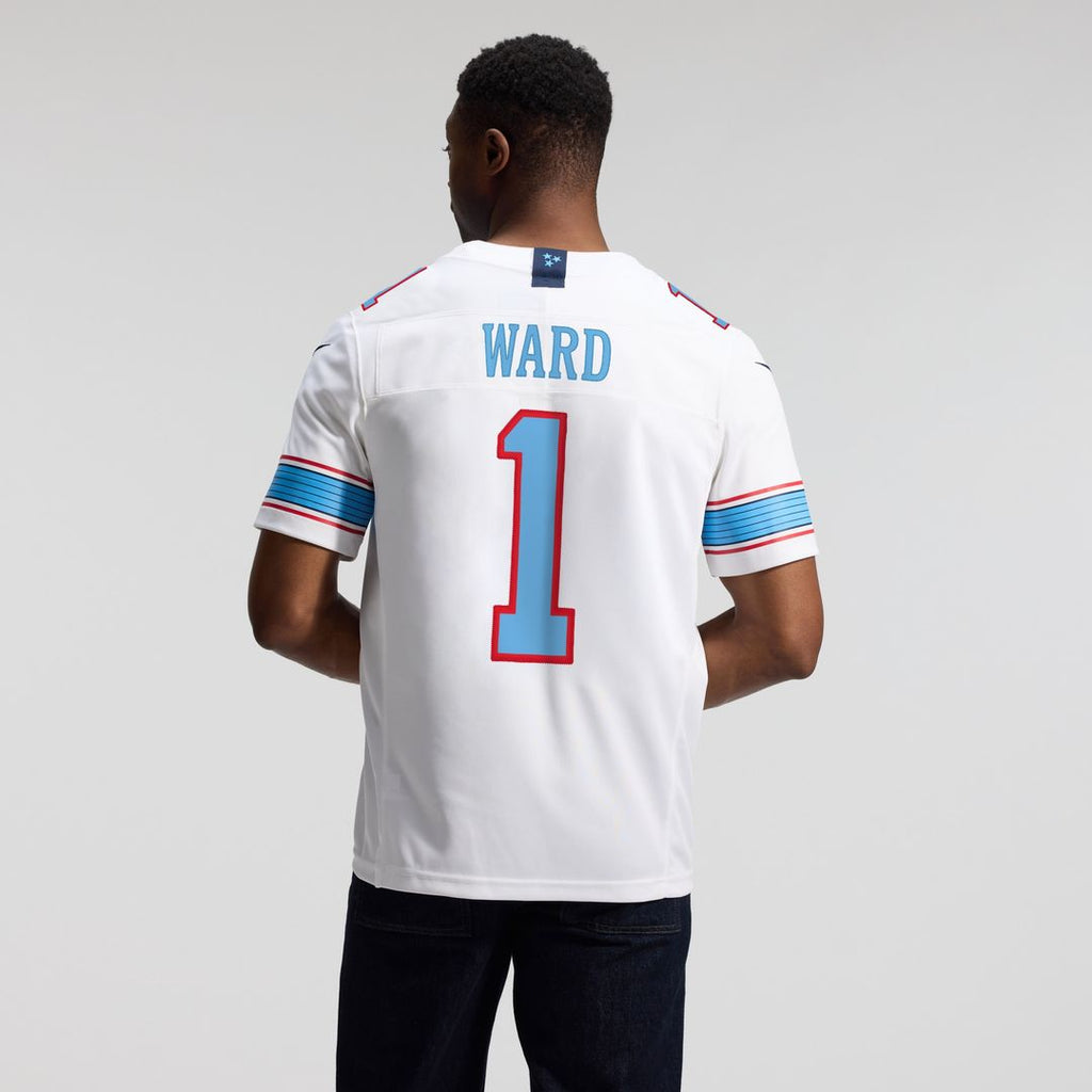 Cameron Ward Tennessee Titans Nike Vapor F.U.S.E. Stitched Limited Jersey - White