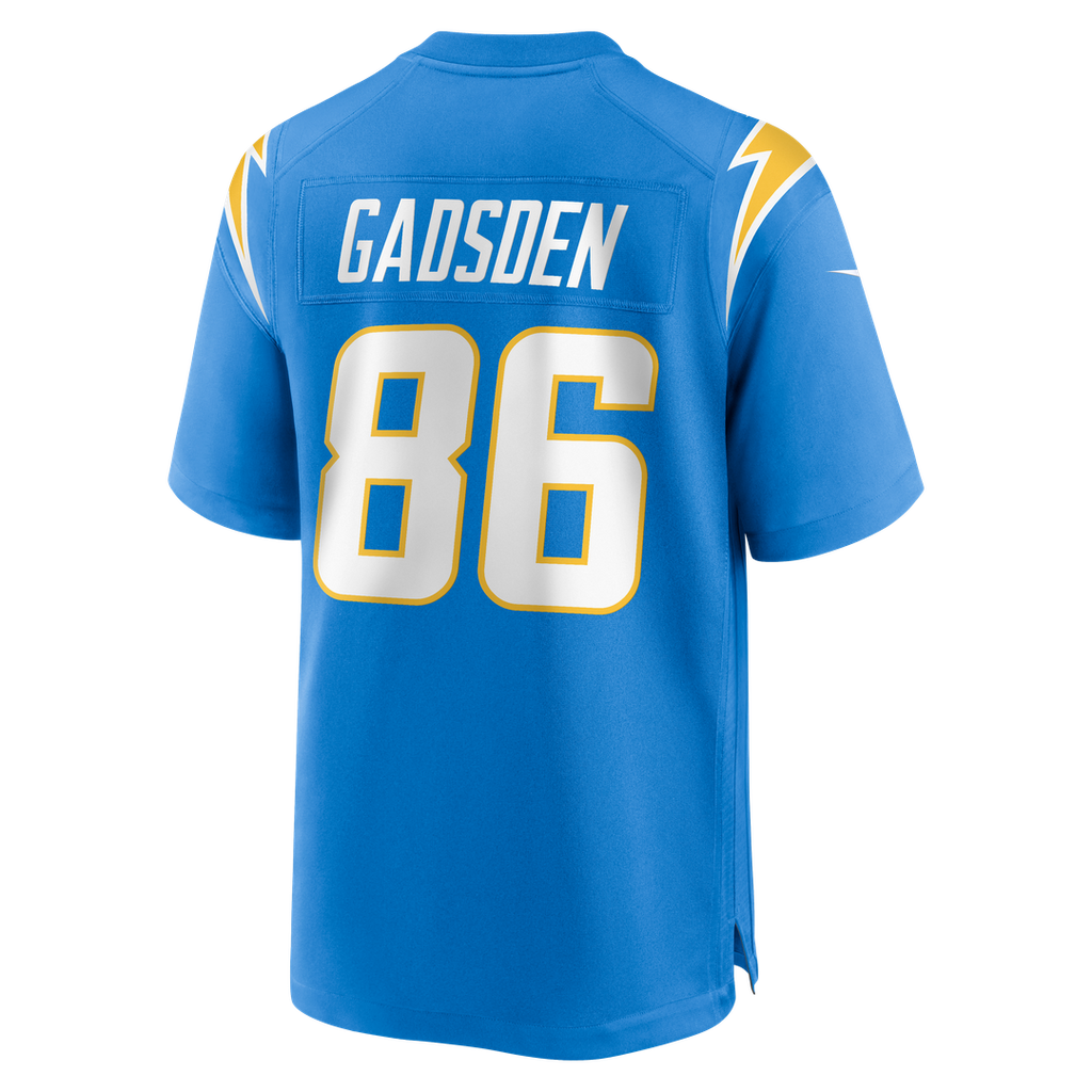 Oronde Gadsden Los Angeles Chargers Nike Team Game Jersey -  Powder Blue