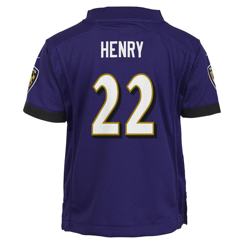 Derrick Henry Baltimore Ravens Nike Infant Team  Player Game Jersey - Purple