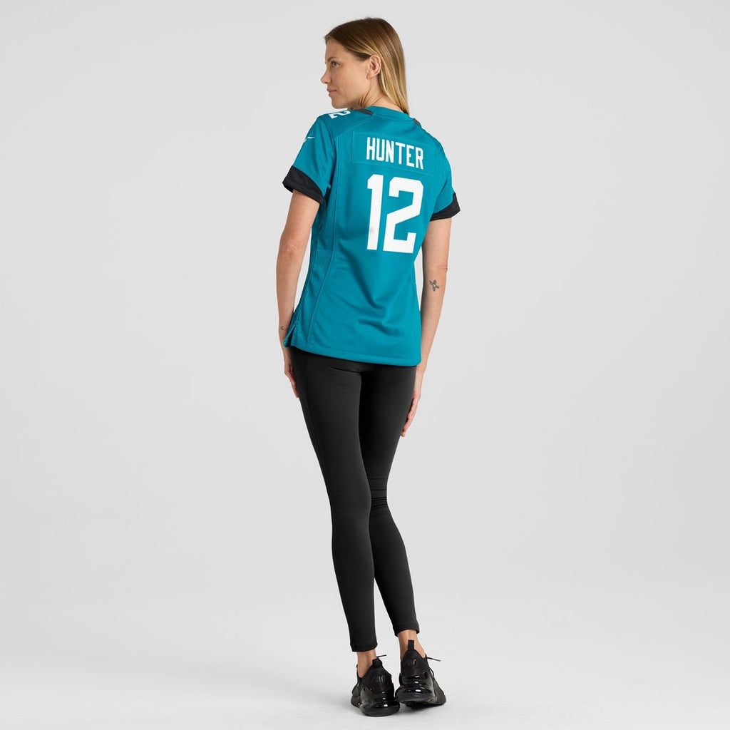 Travis Hunter Jacksonville Jaguars Nike Women's Team Game Jersey - Teal