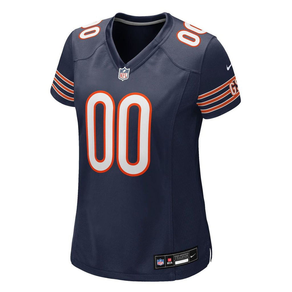 Chicago Bears Nike Women's Alternate Custom Game Jersey - Orange