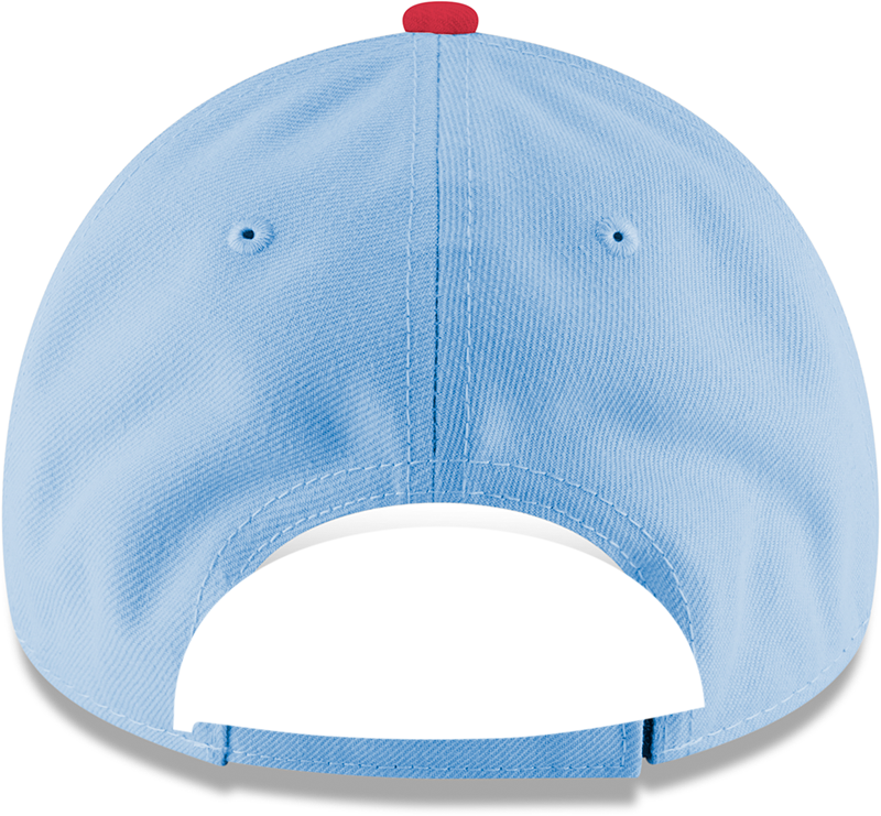 Youth Chicago Cubs Guitar Bear Alternate 9FORTY Adjustable Chrome Sky Blue Cap By New Era Official Team Hat Sports Fan Cap Official NFL Team Hat