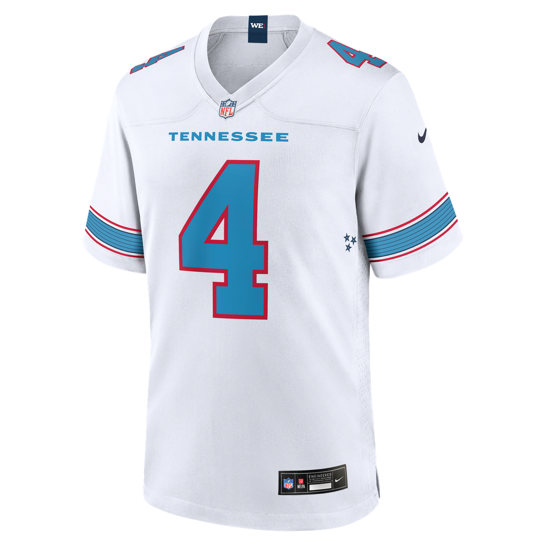 Wan'Dale Robinson Tennessee Titans Nike Game Jersey - White